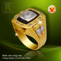 Nhẫn nam vàng 18k