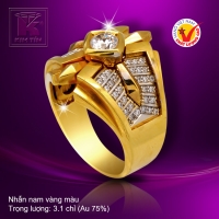 Nhẫn nam vàng 18k