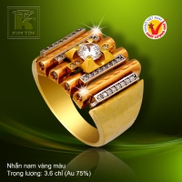 Nhẫn nam vàng 18k