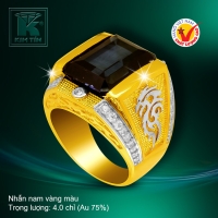 Nhẫn nam vàng 18k