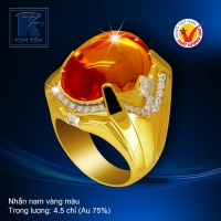 Nhẫn nam vàng 18k