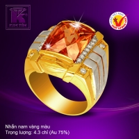 Nhẫn nam vàng 18k