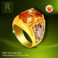 Nhẫn nam vàng 18k