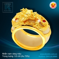 Nhẫn nam vàng 18k