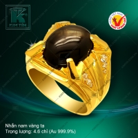 Nhẫn nam vàng 24K