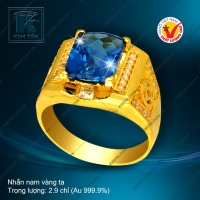 Nhẫn nam vàng 24K