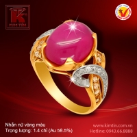 Nhẫn nữ vàng màu 14k