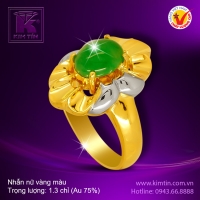 Nhẫn nữ vàng màu 18k