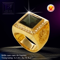 Nhẫn nam vàng 18K