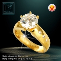 Nhẫn nữ vàng màu 18K