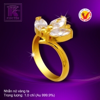 Nhẫn nữ vàng 24K