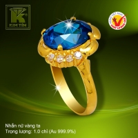 Nhẫn nữ vàng 24K