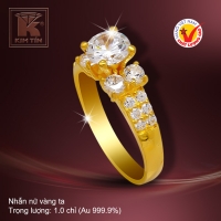 Nhẫn nữ vàng 24K