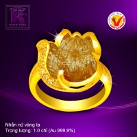 Nhẫn nữ vàng 24K