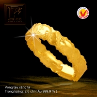 Vòng tay vàng 24K