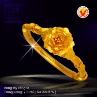 Vòng tay vàng 24K