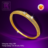 Vòng tay vàng 18K