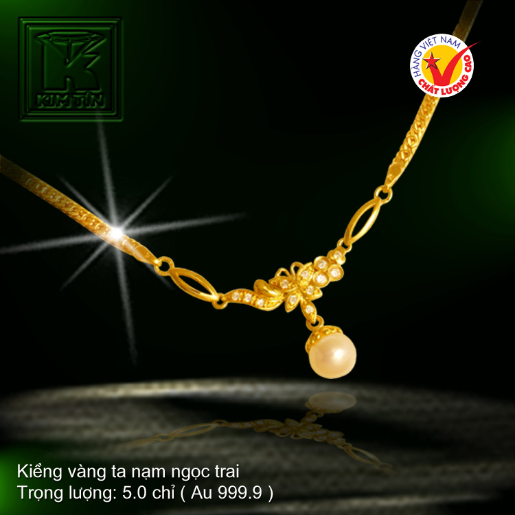 Kiềng cổ vàng 24K