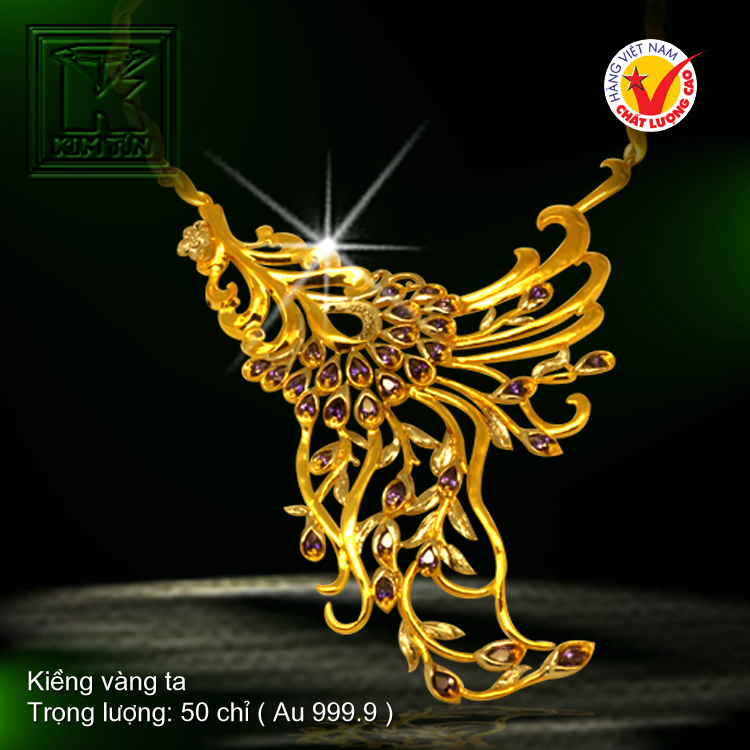 Kiềng cổ vàng 24K