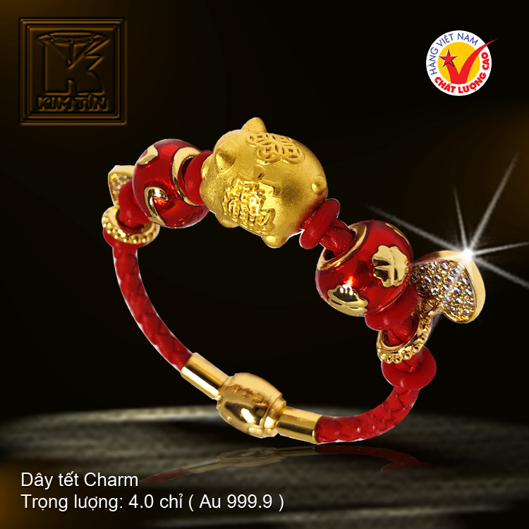 Dây tết Charm