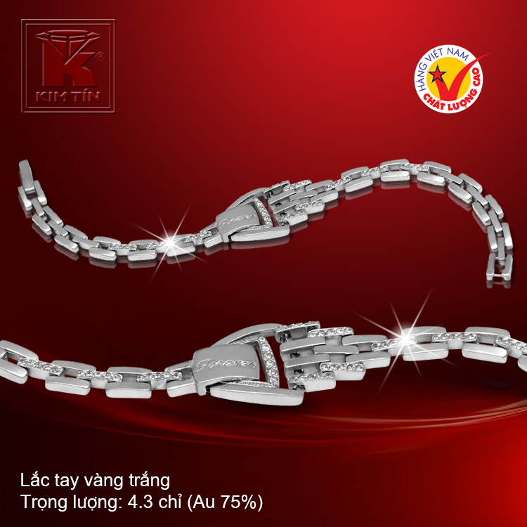 Lắc tay vàng 18k