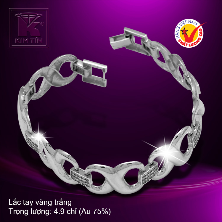 Lắc tay vàng 18k