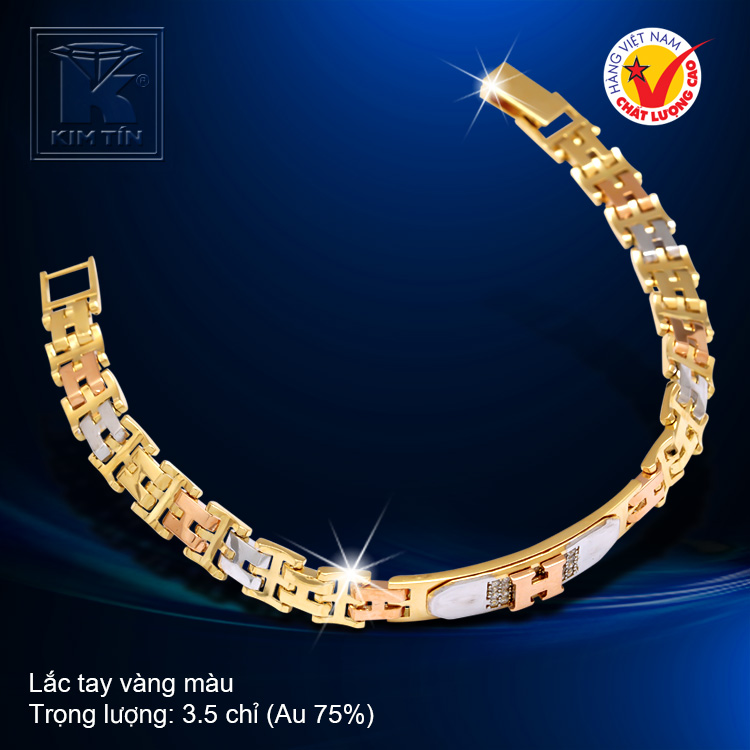 Lắc tay vàng 18k