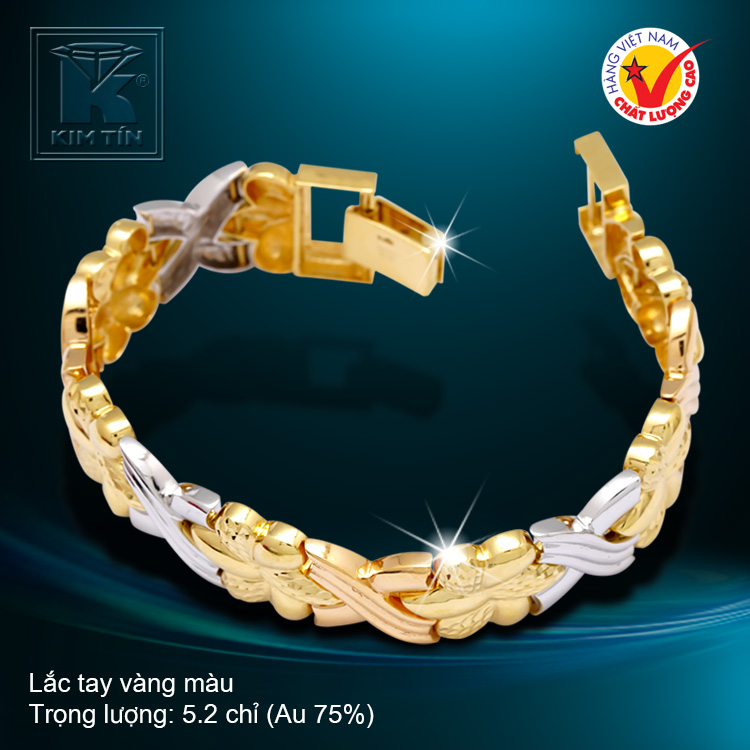 Lắc tay vàng 18k