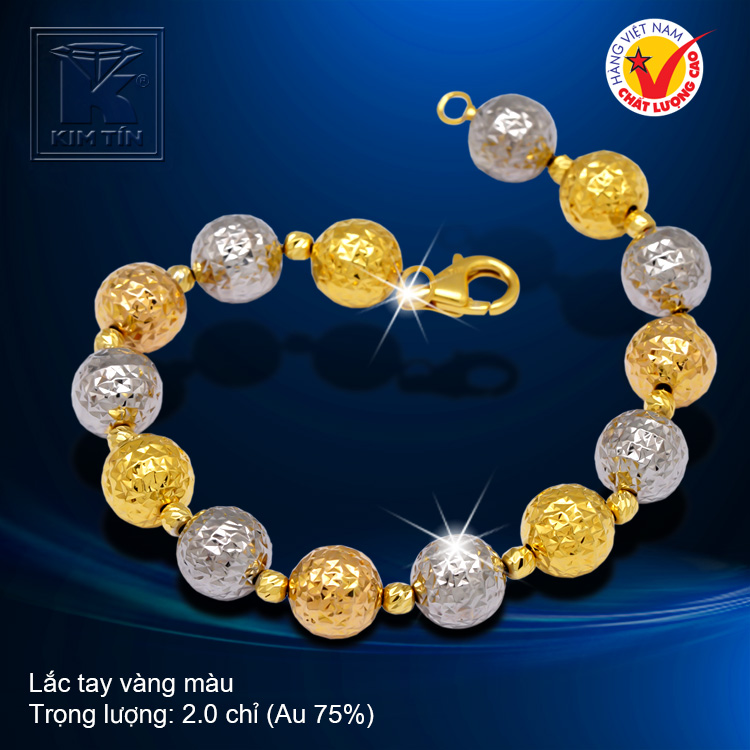 Lắc tay vàng 18k