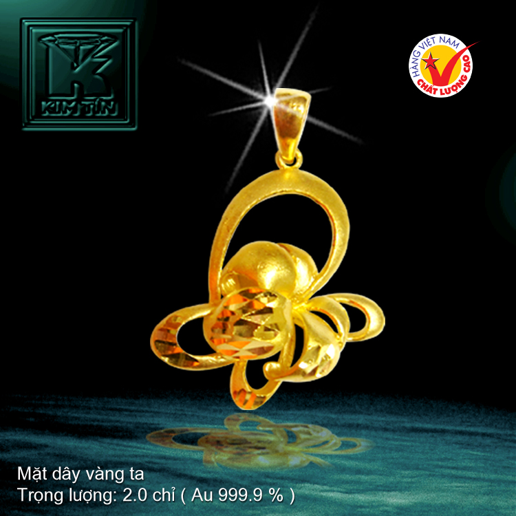 Mặt dây vàng 24K