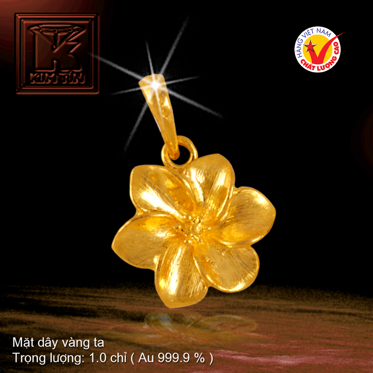 Mặt dây vàng 24K