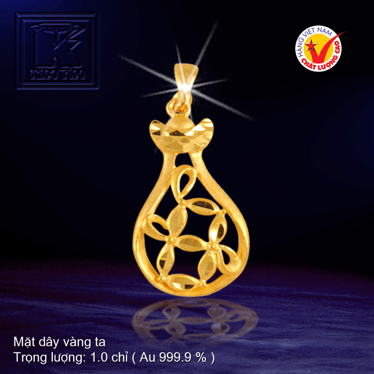 Mặt dây vàng 24K