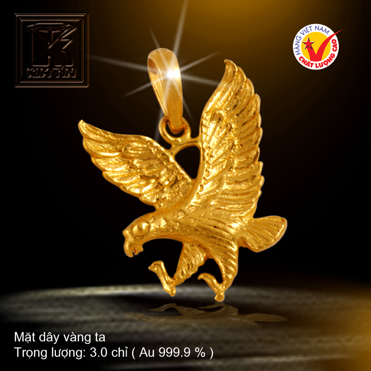 Mặt dây vàng 24K