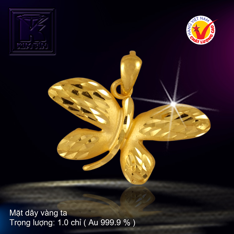 Mặt dây vàng 24K