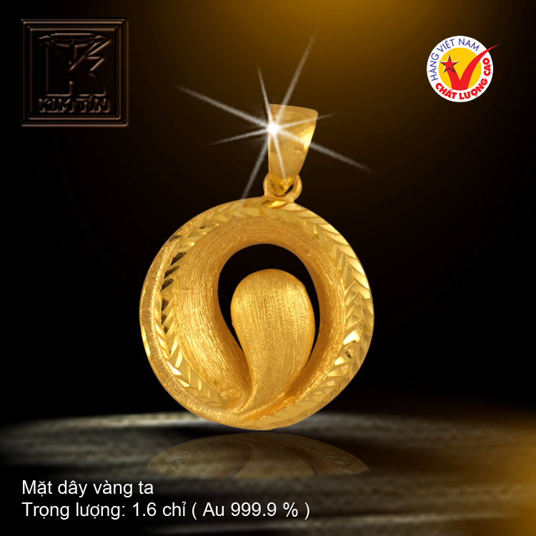 Mặt dây vàng 24K