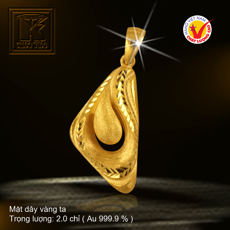 Mặt dây vàng 24K