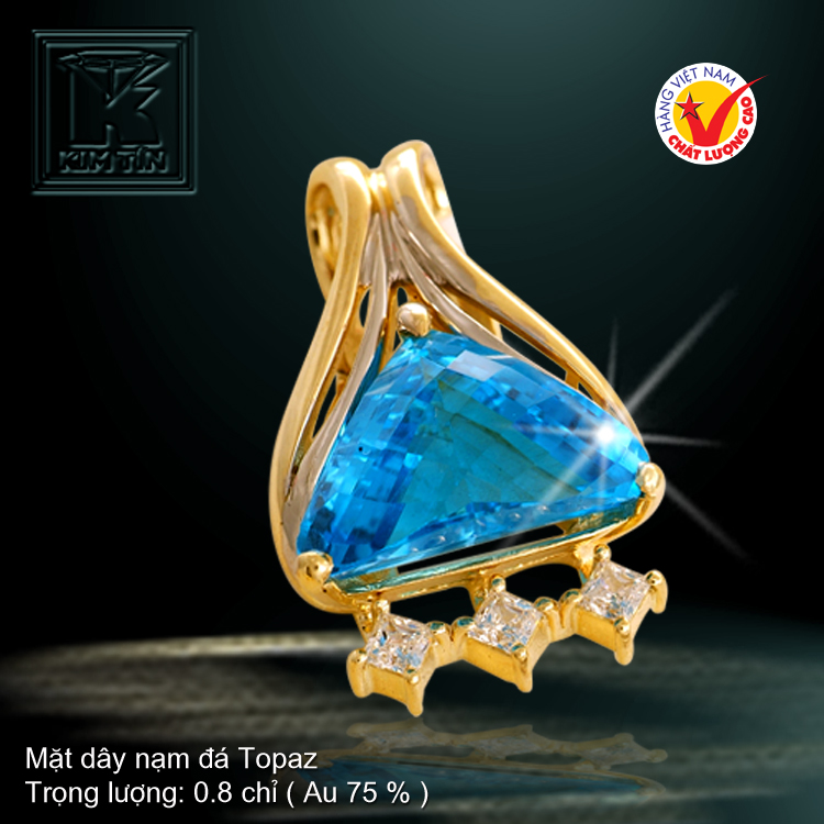 Mặt dây vàng 18K