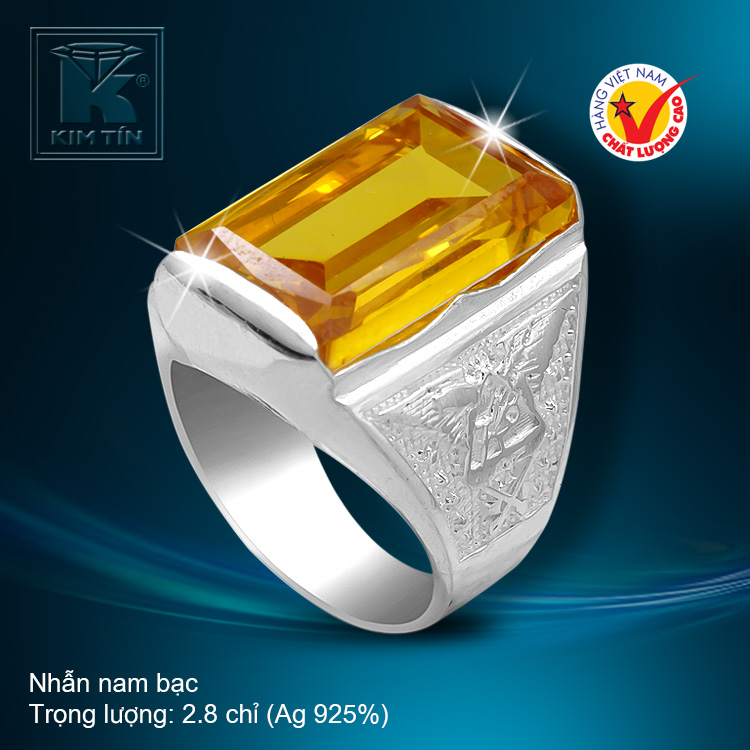 Nhẫn nam bạc 925