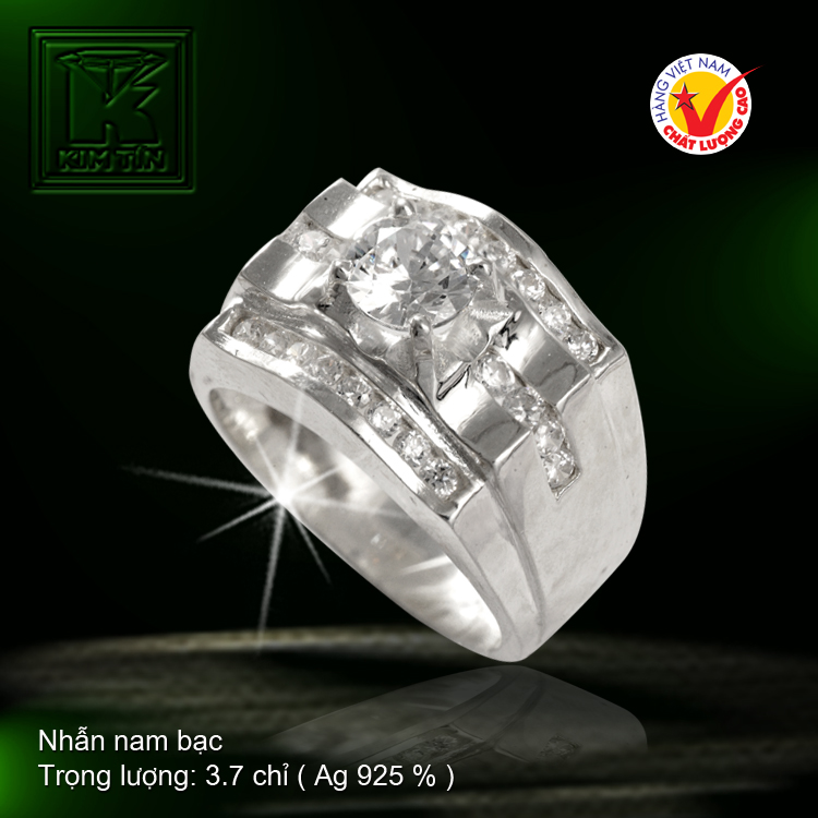 Nhẫn nam bạc 925