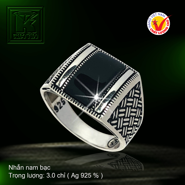 Nhẫn nam bạc 925