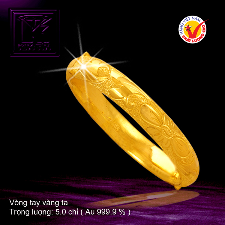 Vòng tay vàng 24K