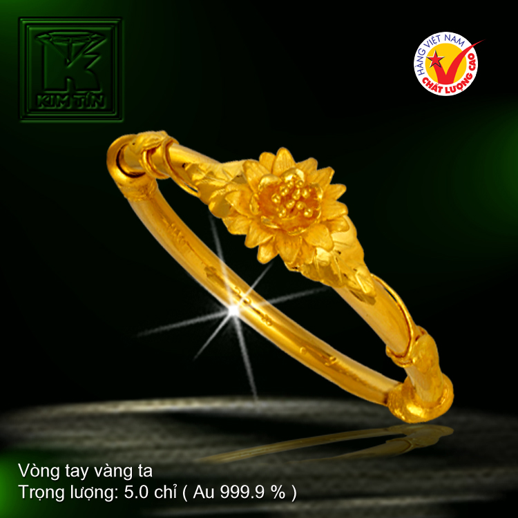 Vòng tay vàng 24 K