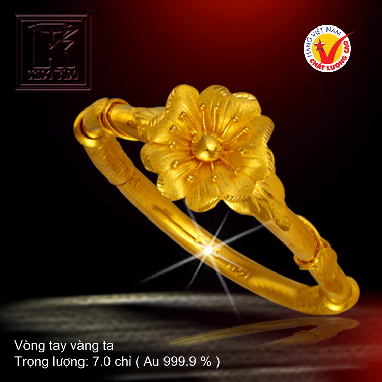 Vòng tay vàng 24 K