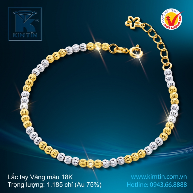 Lắc tay Vàng 18K