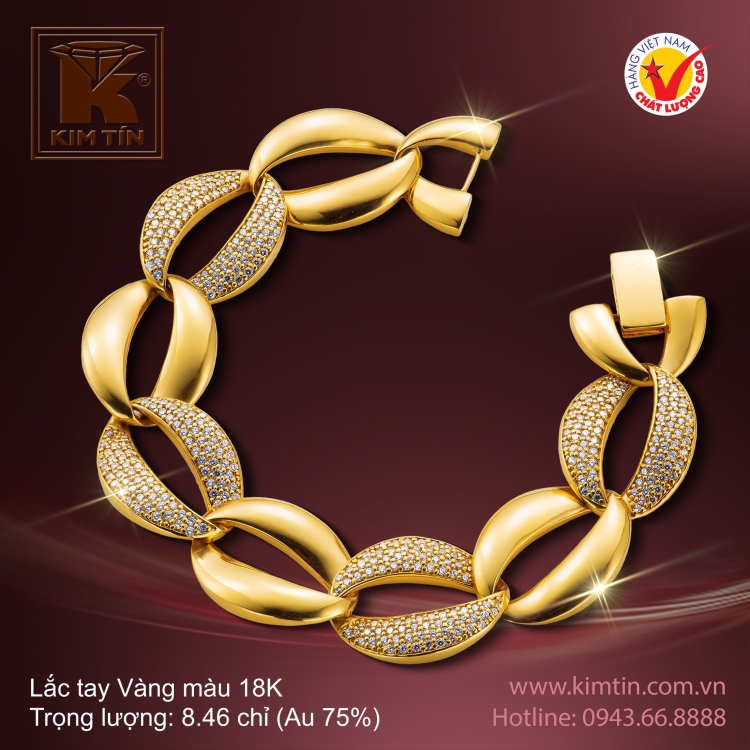 Lắc tay Vàng 18K