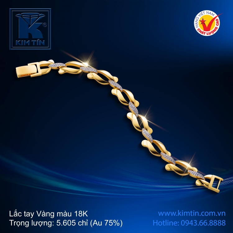 Lắc tay Vàng 18K